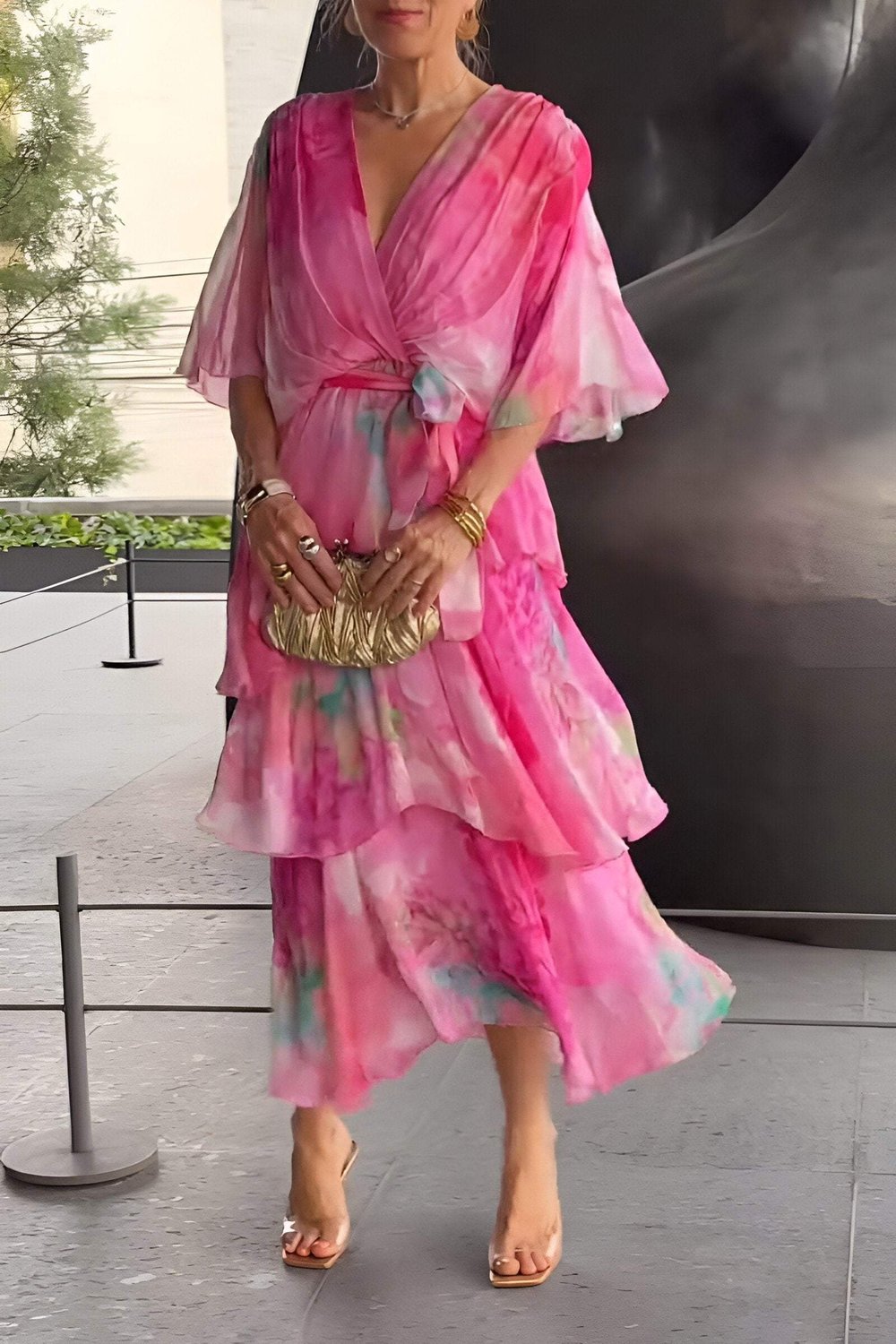 M&H | Tiered Maxi Dress