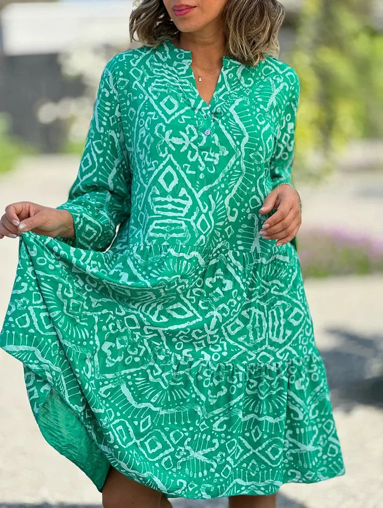 M&H | Tiered Midi Dress