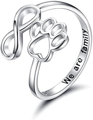 Elmont | Paw Print Infinity Ring