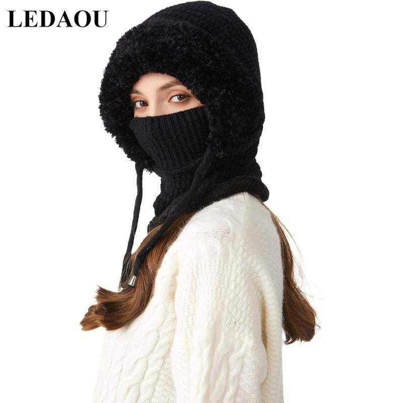 Elmont | 3-in-1 Knitted Beanie with Neck Warmer