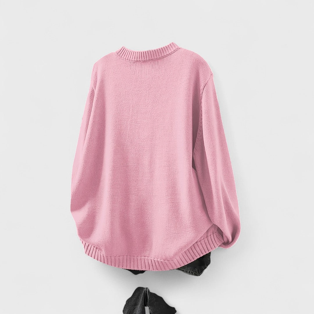 Elmont | Button-Detail Knit Cardigan