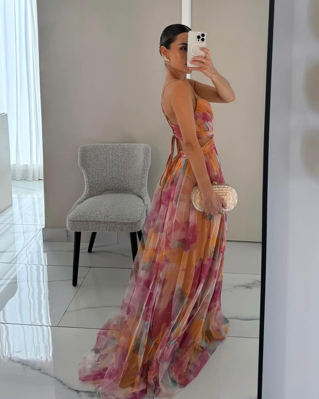 M&H | Spaghetti Strap Gown