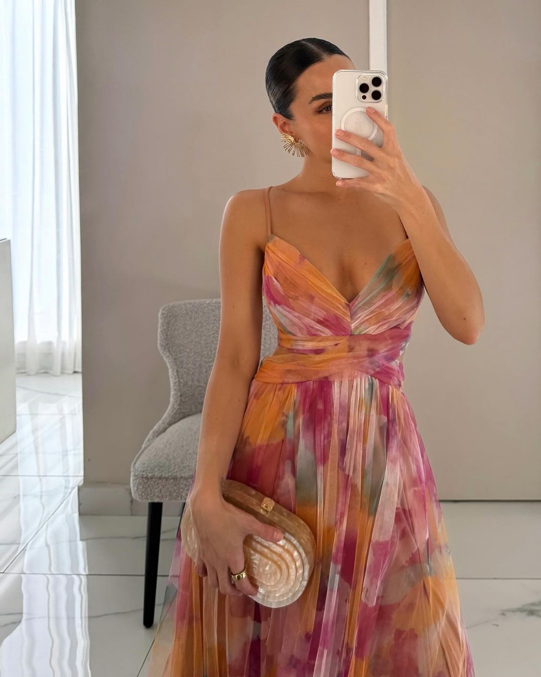 M&H | Spaghetti Strap Gown