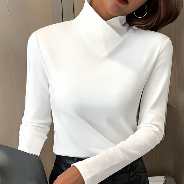 Sarah | Turtleneck Long Sleeve Sweater