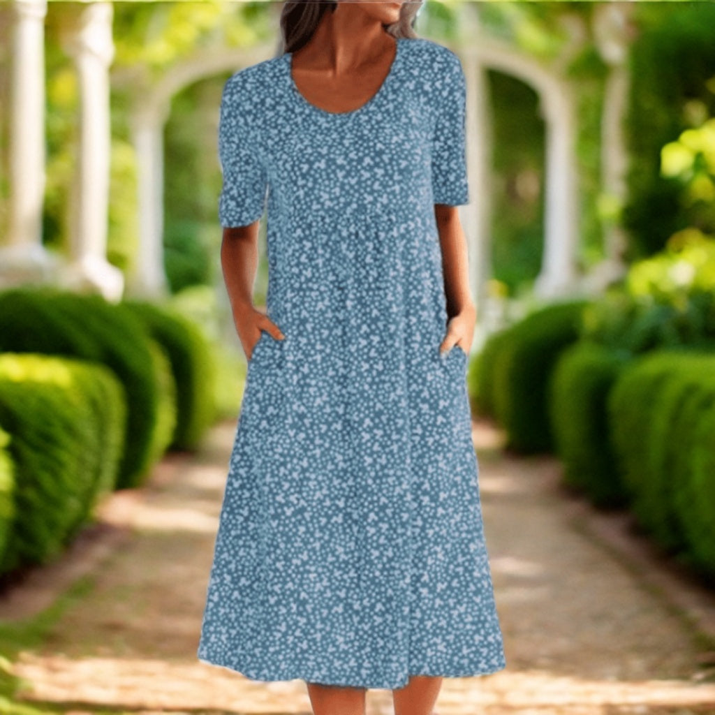 M&H | Floral Print Midi Dress
