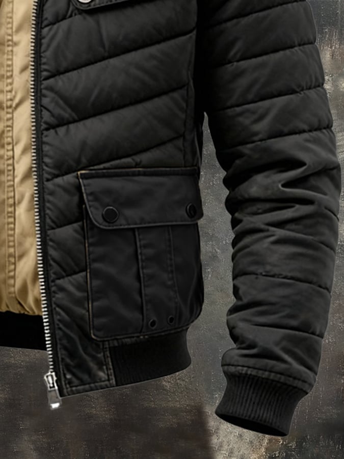 Elmont | Men's Quilted Zip-Front Jacket