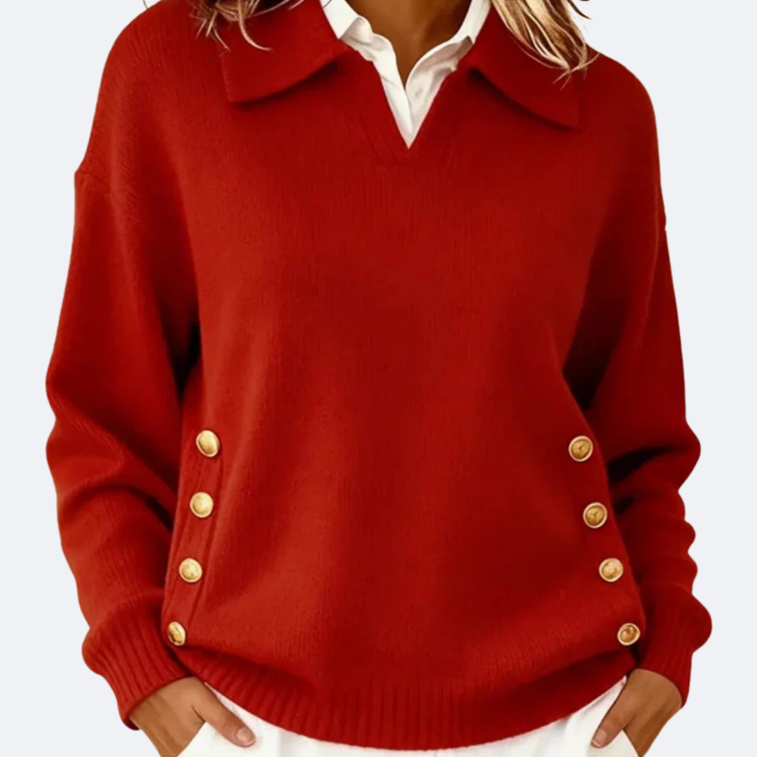 Elmont | Knit Polo Sweater