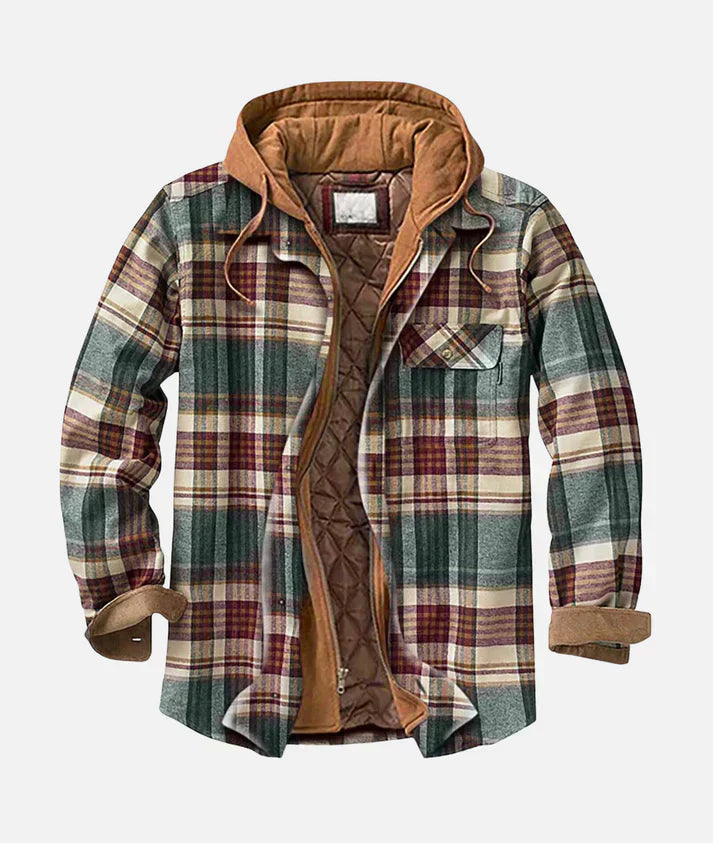 Elmont | Plaid Patchwork Blazer