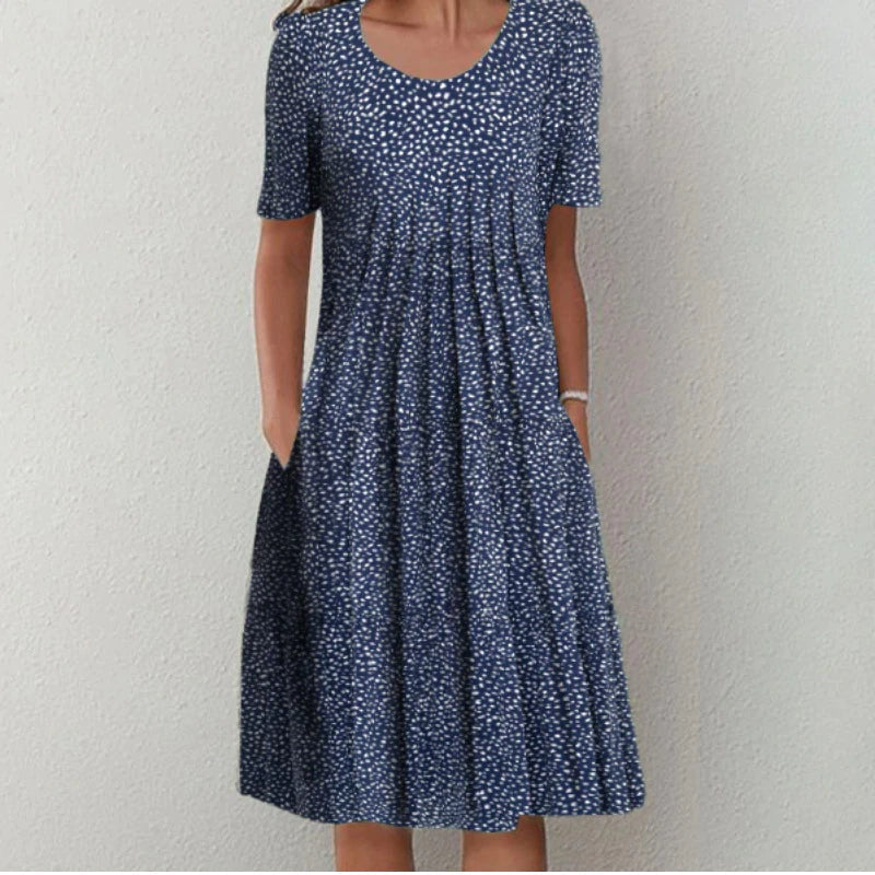 Naomi | Premium Blend Floral Midi Dress