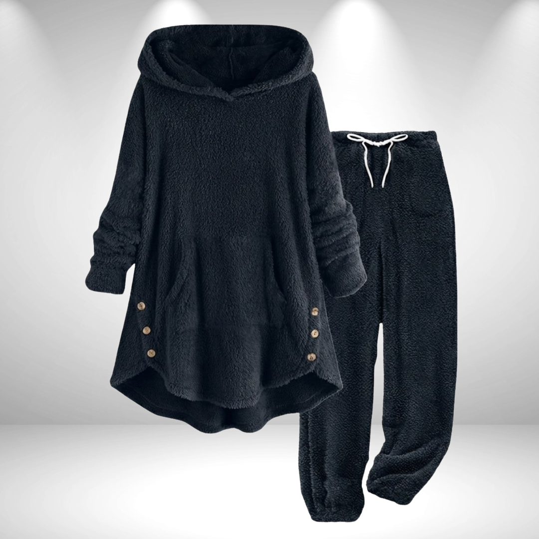 Elmont | Plush Tunic Hoodie & Jogger Set