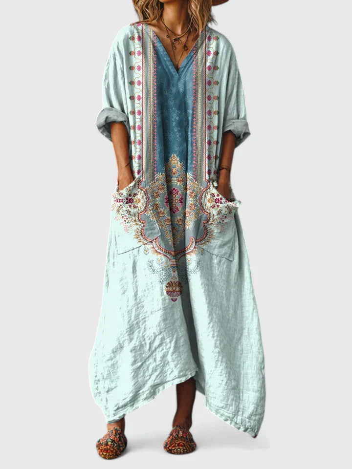 Elmont | Embroidered Relaxed Dress