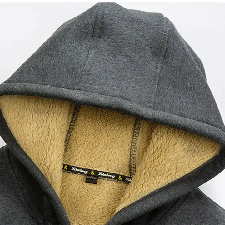 Elmont | Hooded Fleece-Lined Winter Jacket