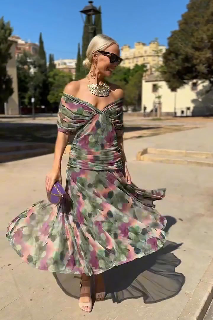 M&H | V-Neck Maxi Dress
