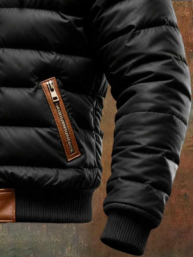 Elmont | Men's Quilted Cotton-Lined Jacket