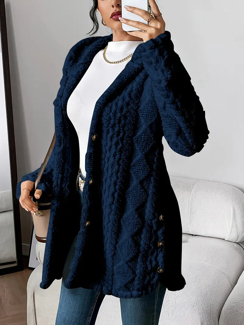 Sarah | Hooded Longline Cardigan