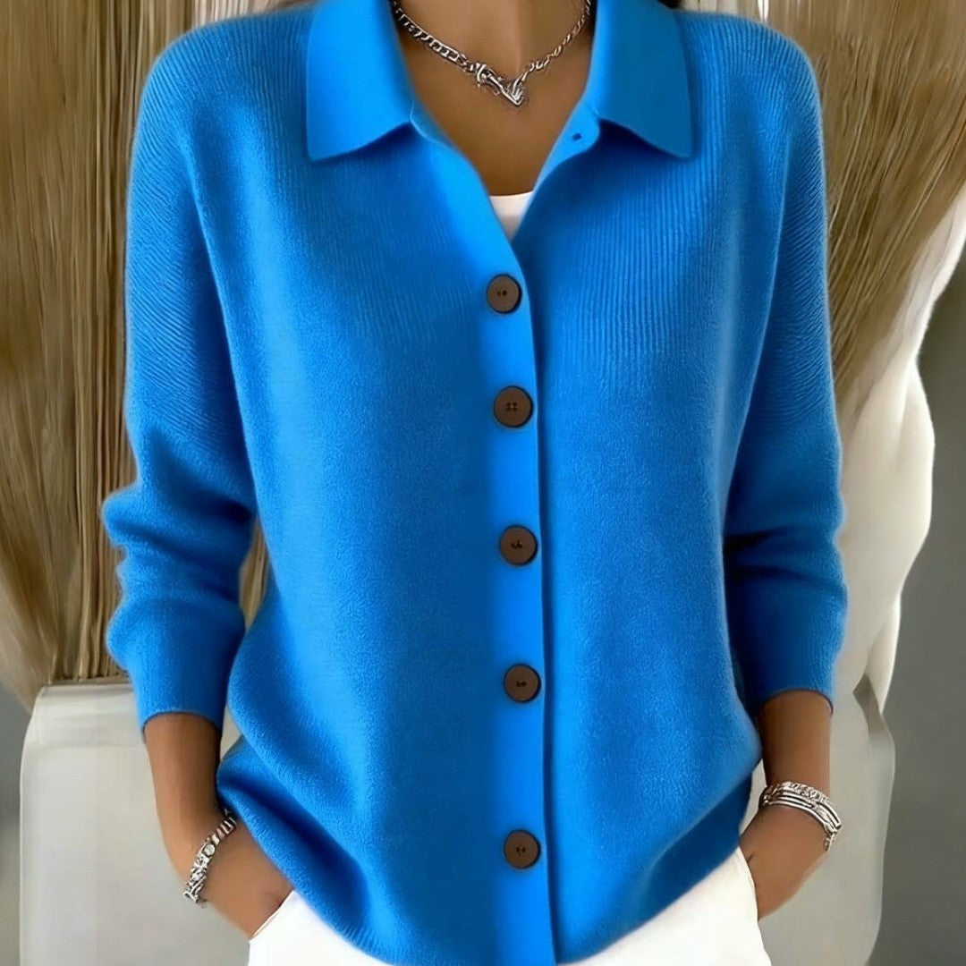 Elmont | Long Button-Front Cardigan