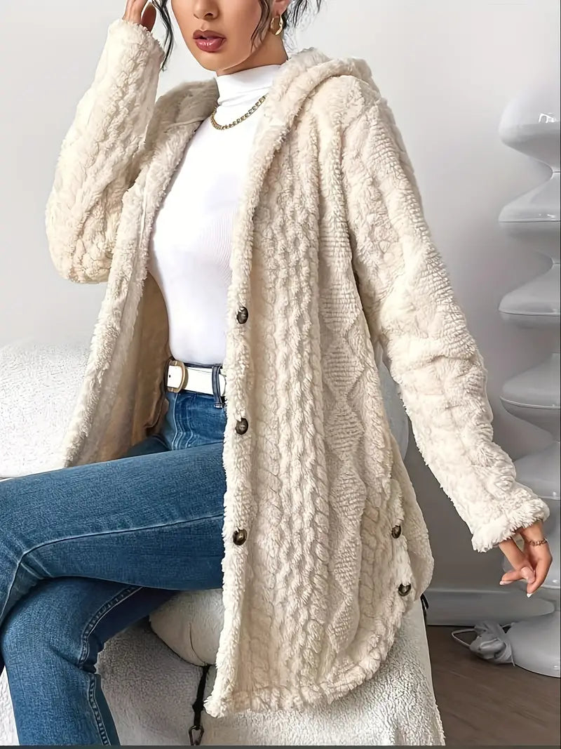 Sarah | Hooded Longline Cardigan