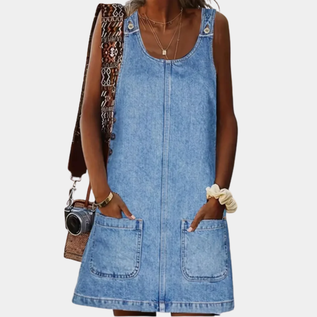 M&H | Denim-Look Dress