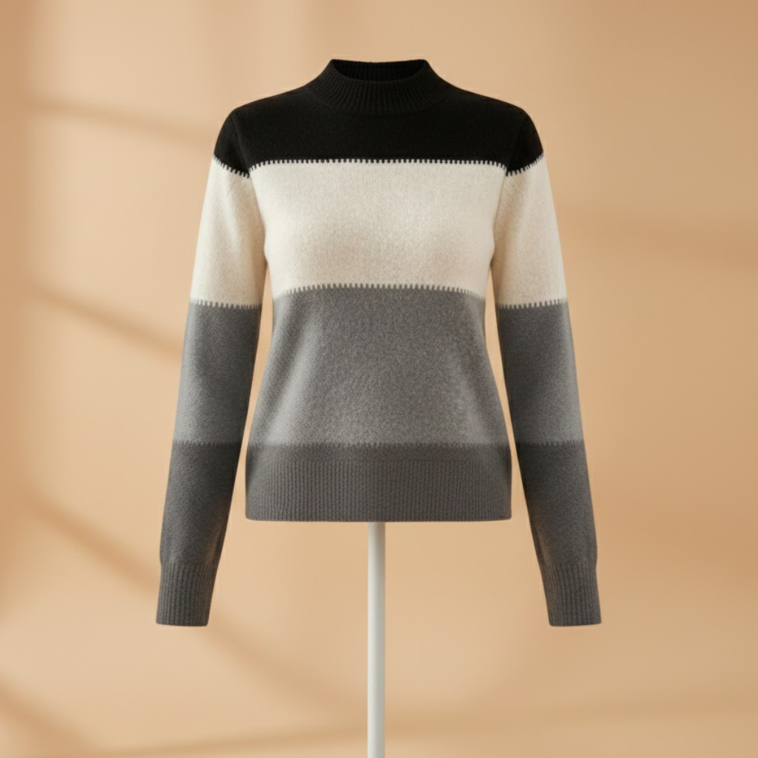 Elmont | Striped Crewneck Sweater