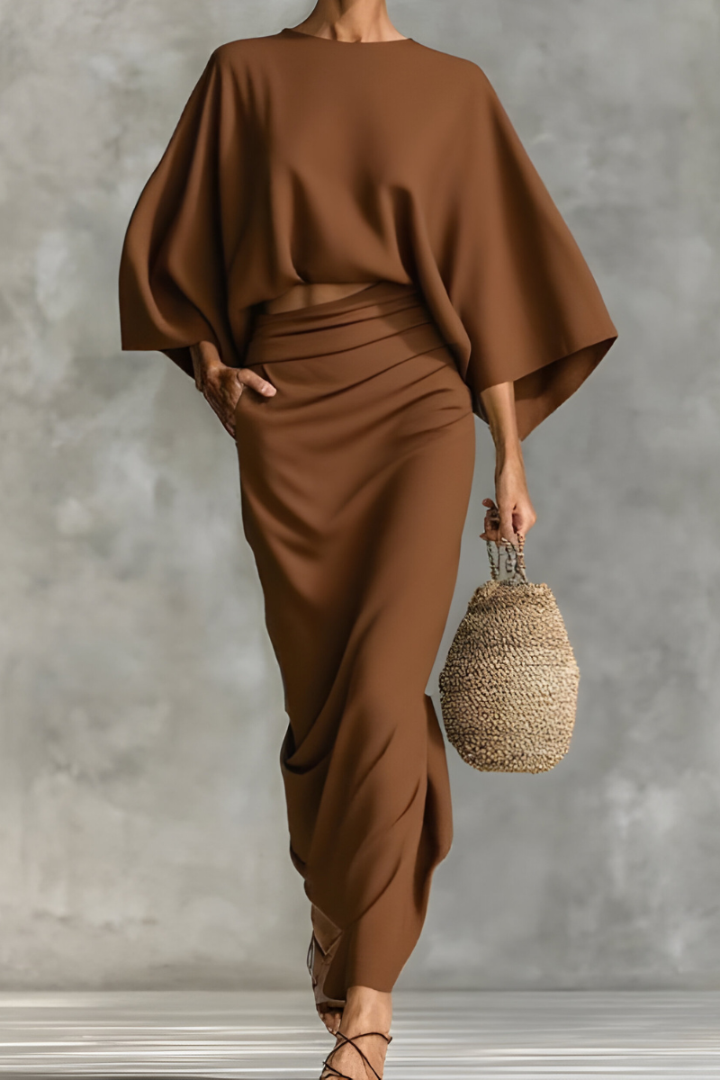 Elmont | Two-Piece Top and Skirt Set