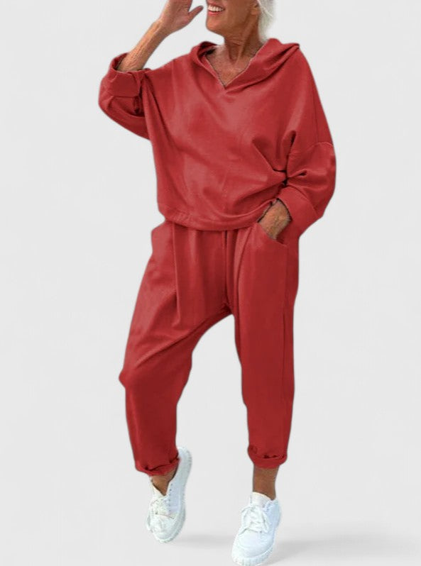 M&H | Hooded Relaxed-Fit Sweatshirt Set
