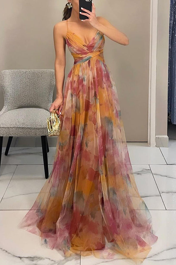 M&H | Spaghetti Strap Gown