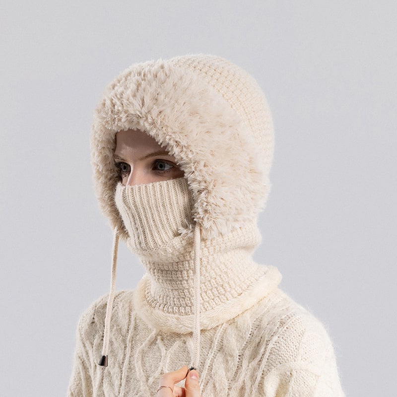 Elmont | 3-in-1 Knitted Beanie with Neck Warmer