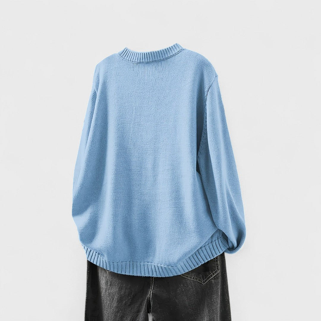 Elmont | Button-Detail Knit Cardigan