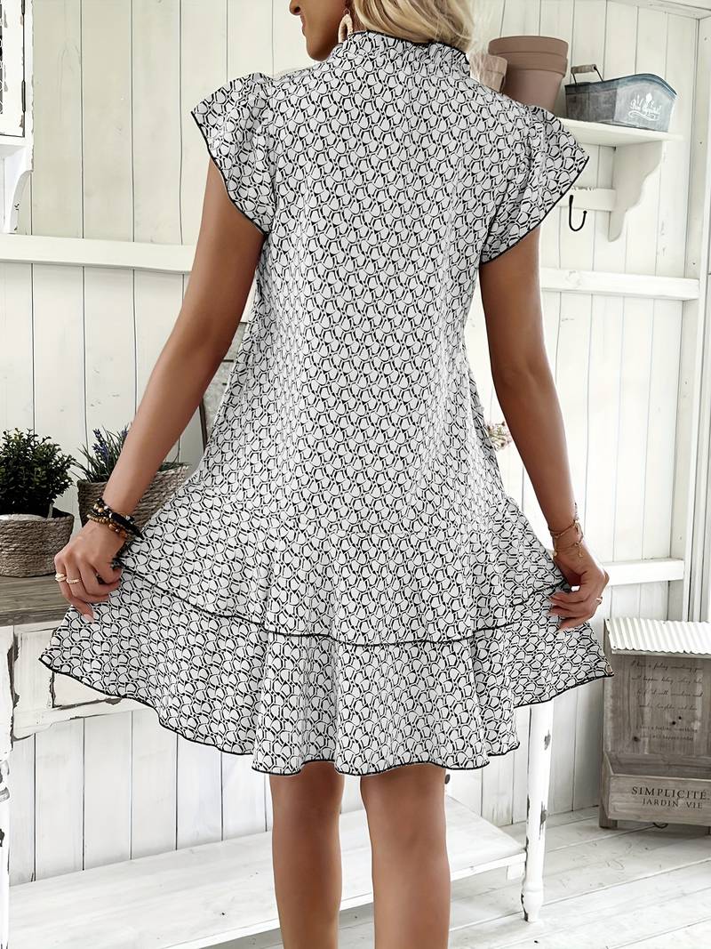 M&H | Tie-Neck Dress