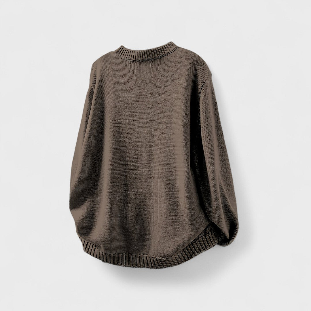 Elmont | Button-Detail Knit Cardigan