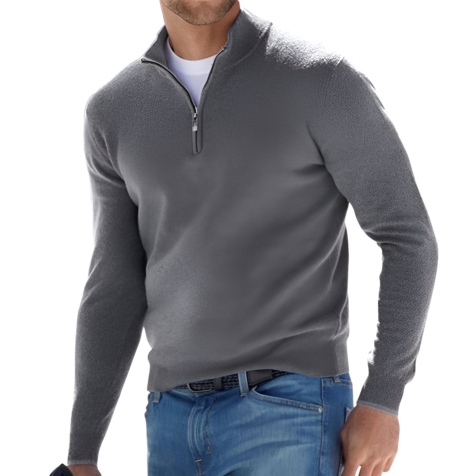 Elmont | Men's Wool Half-Zip Pullover