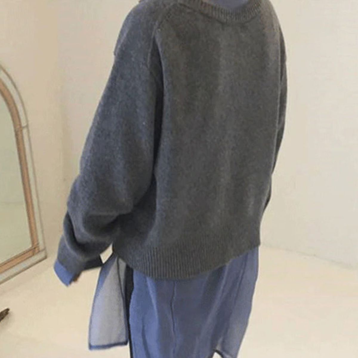 Sarah | Asymmetric Button-Front Cardigan
