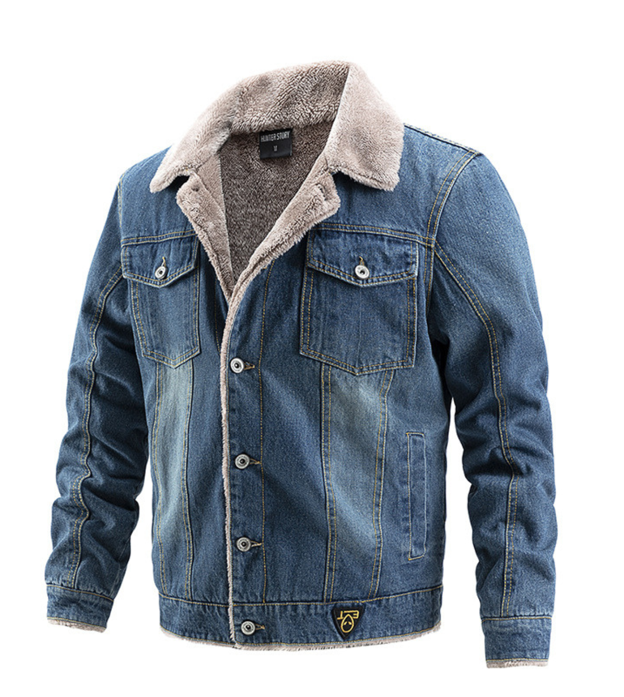 Elmont | Padded Denim Jacket