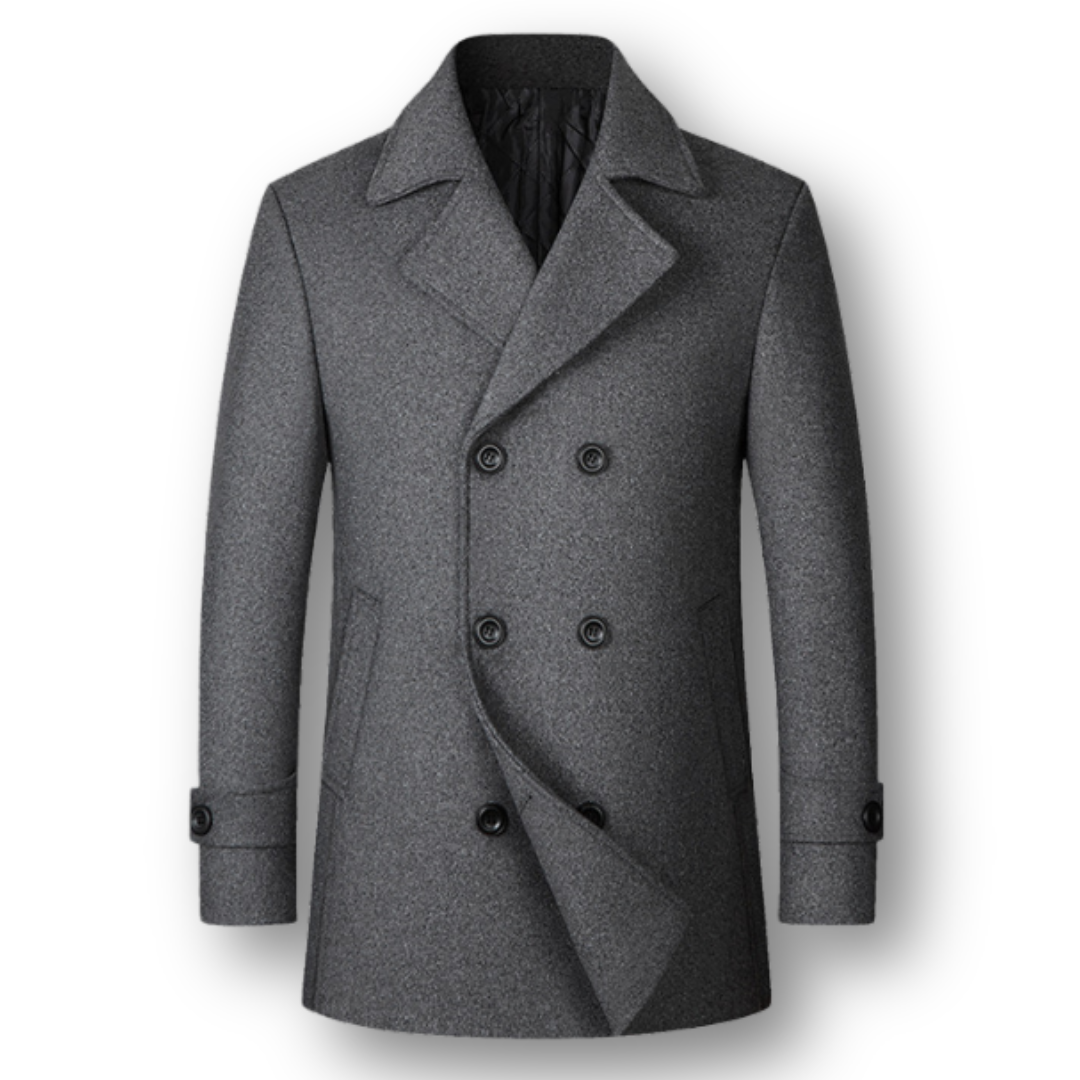 Elmont | Double-Breasted Wool Coat