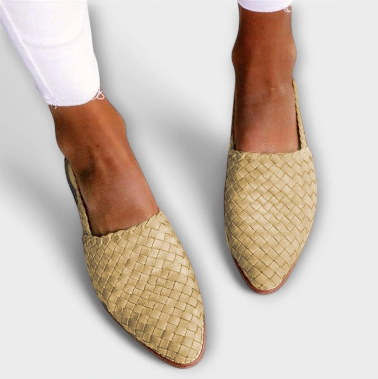 Elmont | Handwoven Moccasins