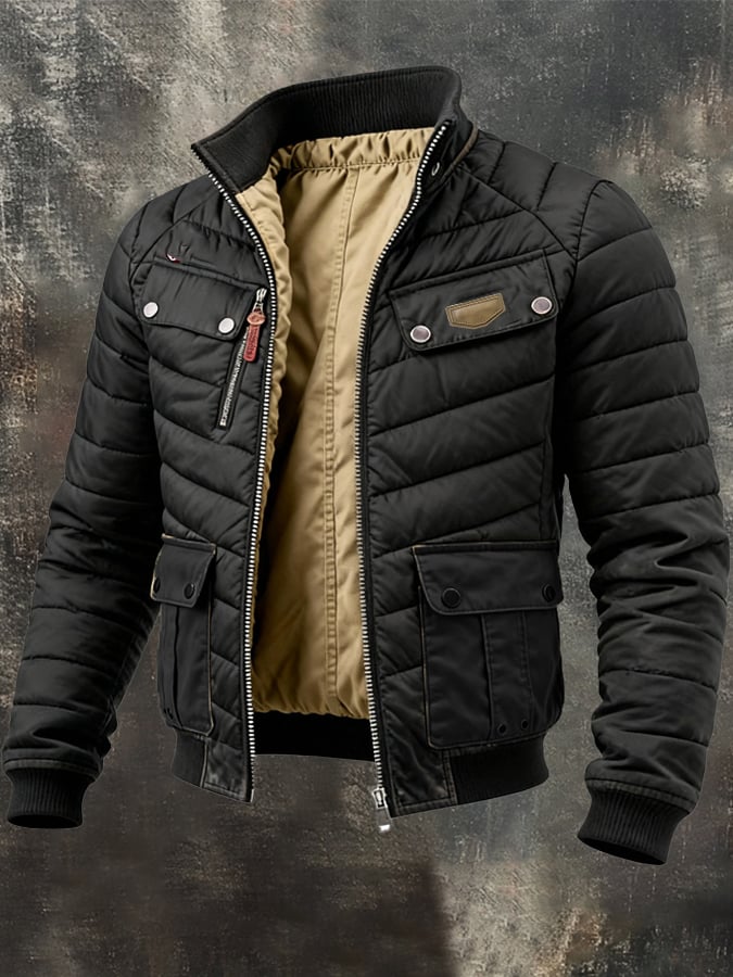 Elmont | Men's Quilted Zip-Front Jacket