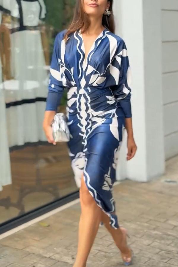 M&H | Dolman Sleeve Midi Dress