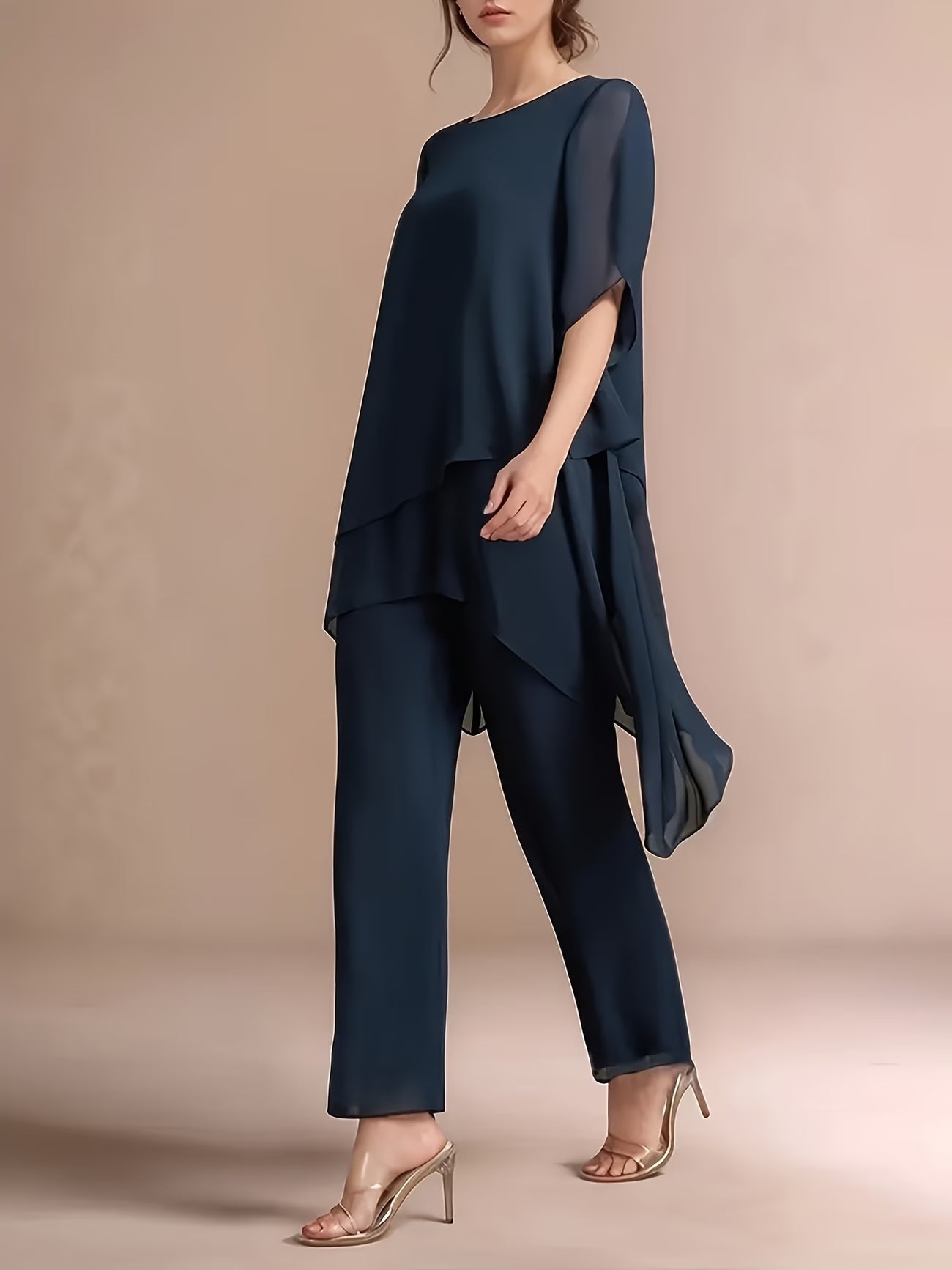 M&H | Chiffon Two-Piece Set