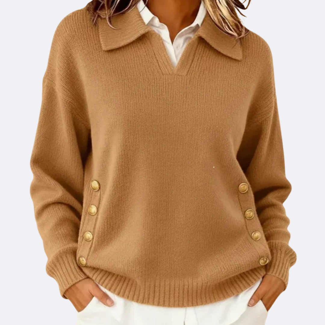 Elmont | Knit Polo Sweater