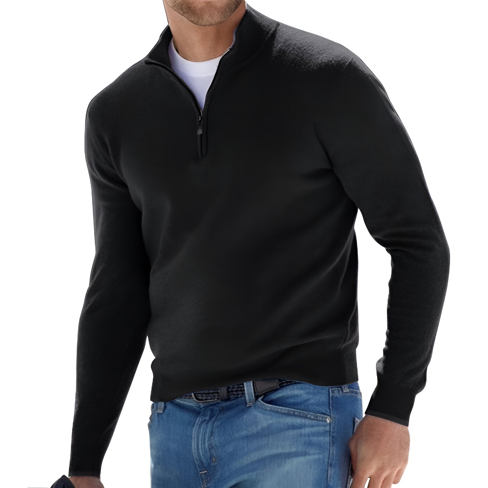 Elmont | Men's Wool Half-Zip Pullover