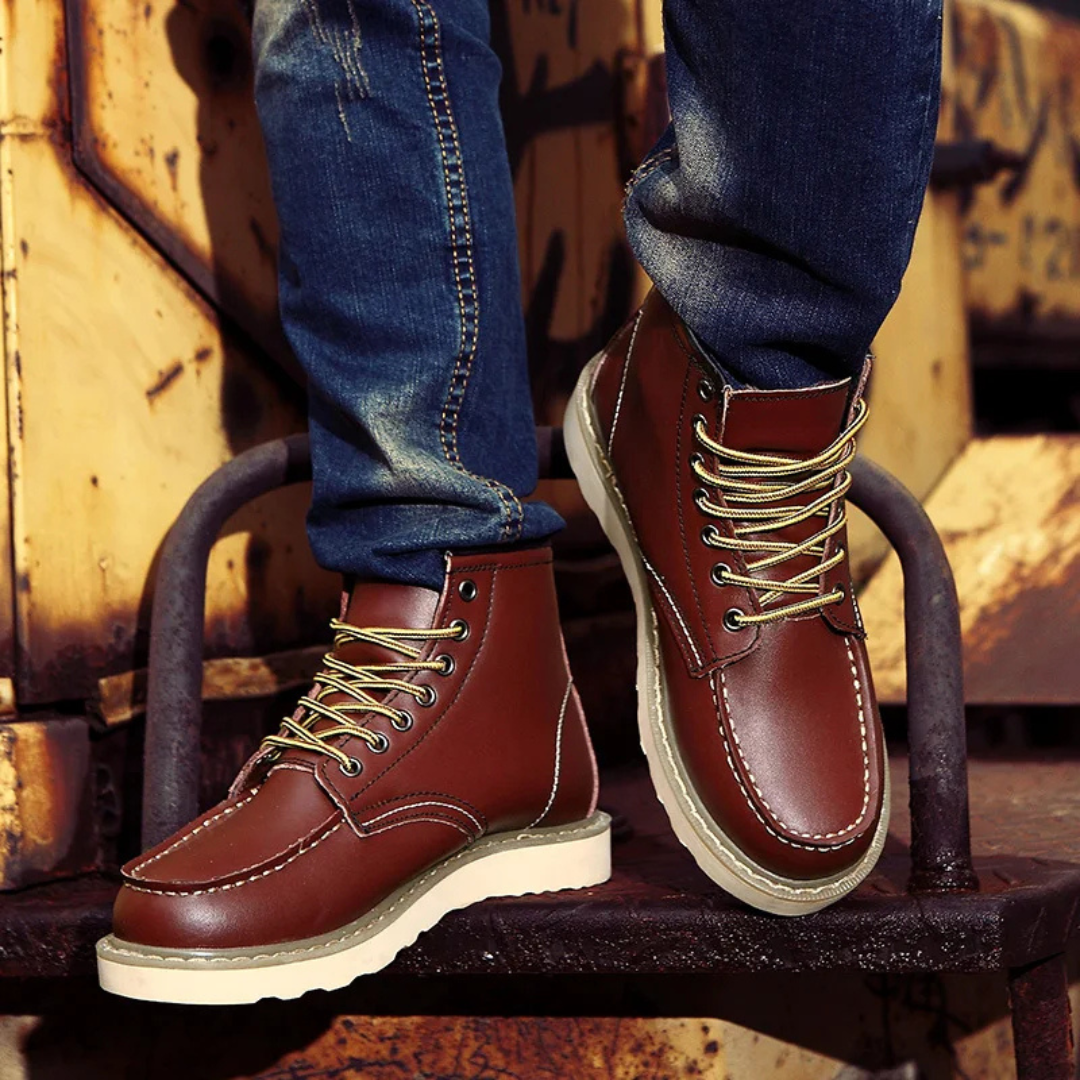 Elmont | Vintage Leather Boots