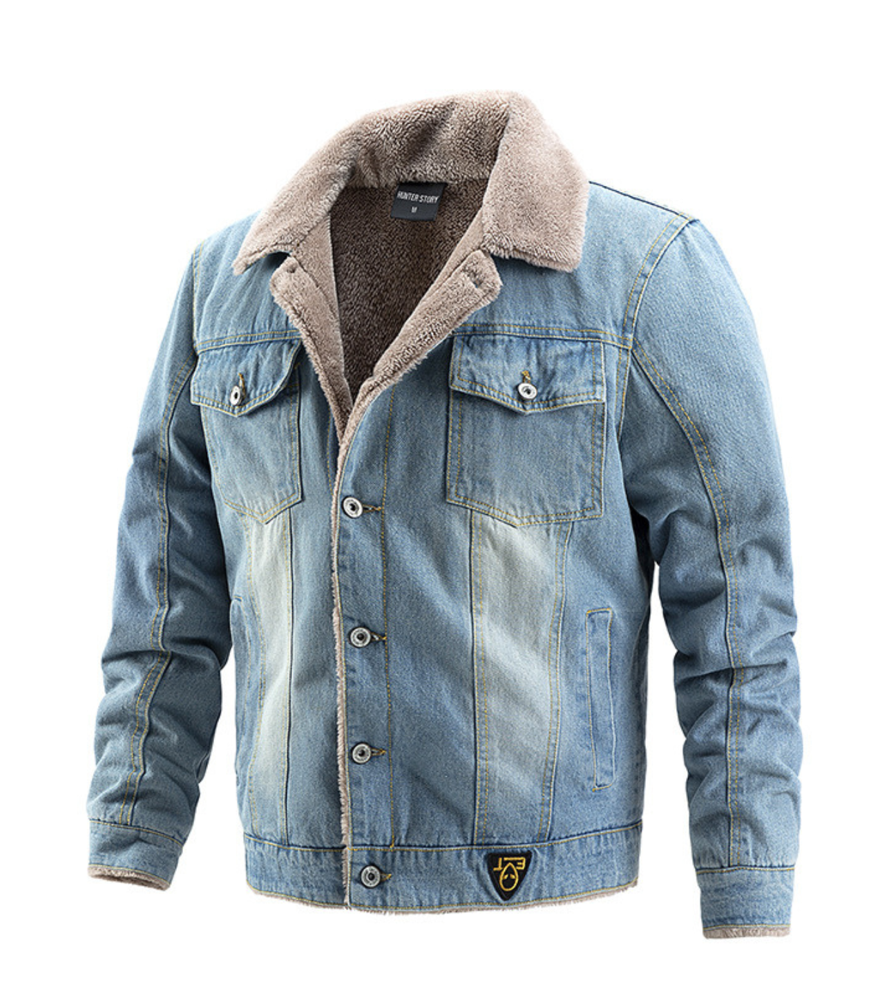 Elmont | Padded Denim Jacket