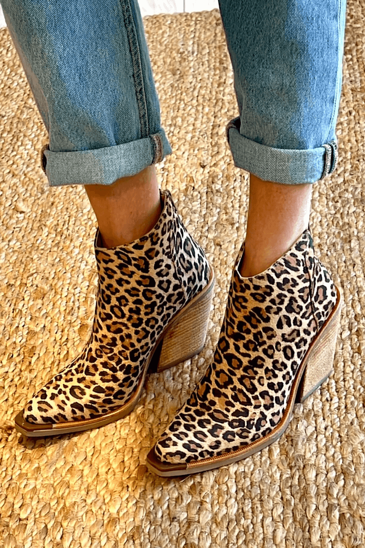 Elmont | Pointed-Toe Western Ankle Boot