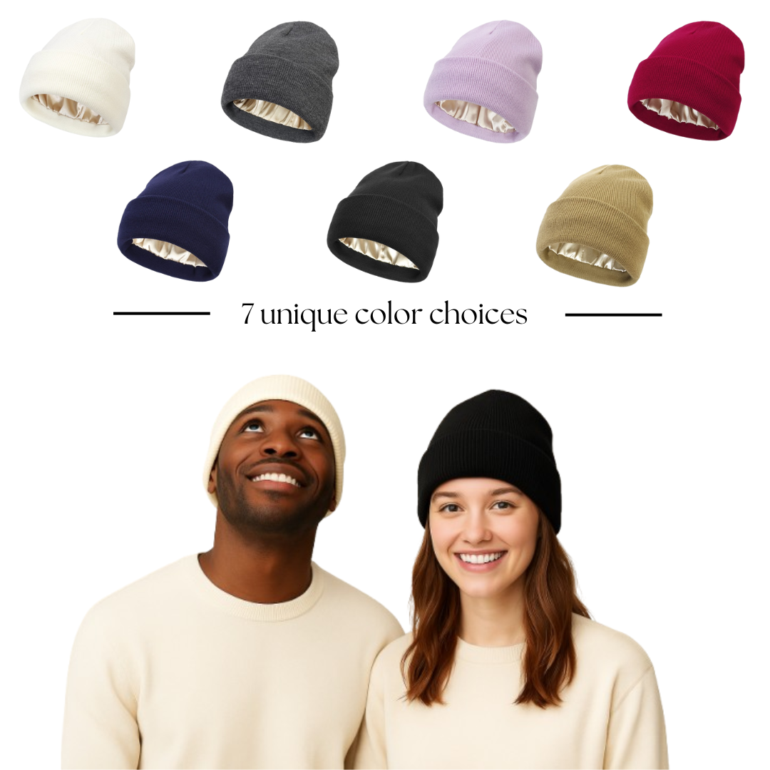 Elmont | Satin-Lined Knit Beanie