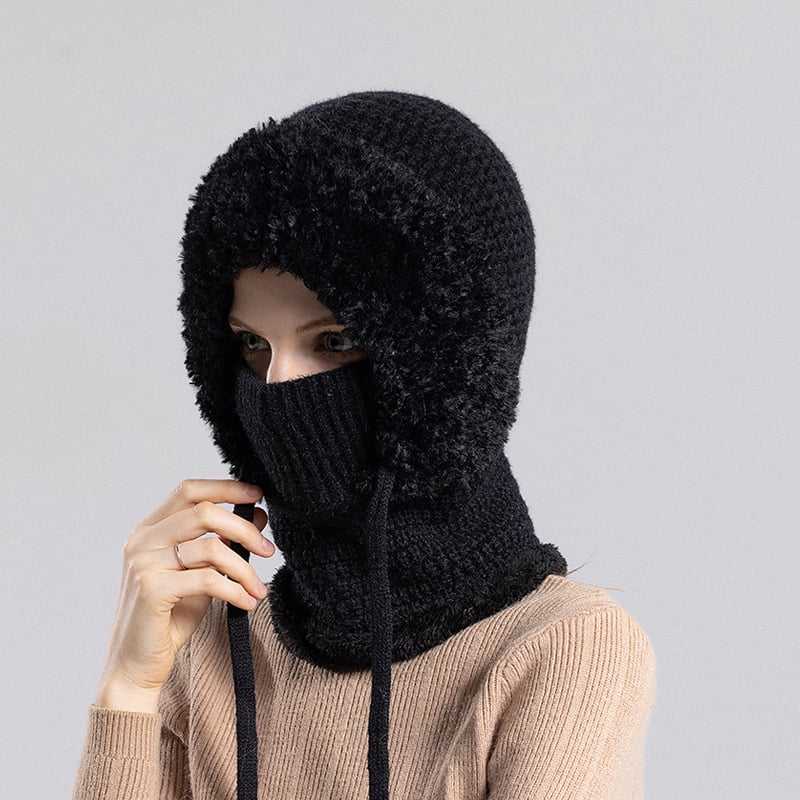 Elmont | 3-in-1 Knitted Beanie with Neck Warmer