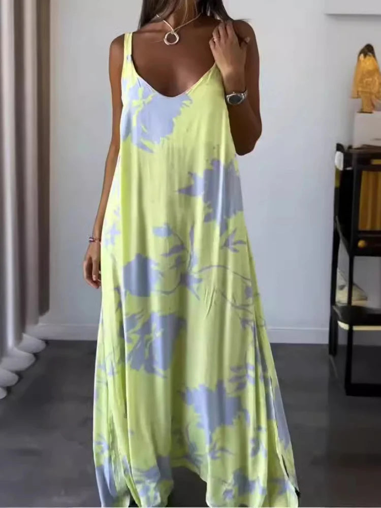 M&H | Floral A-Line Maxi Dress