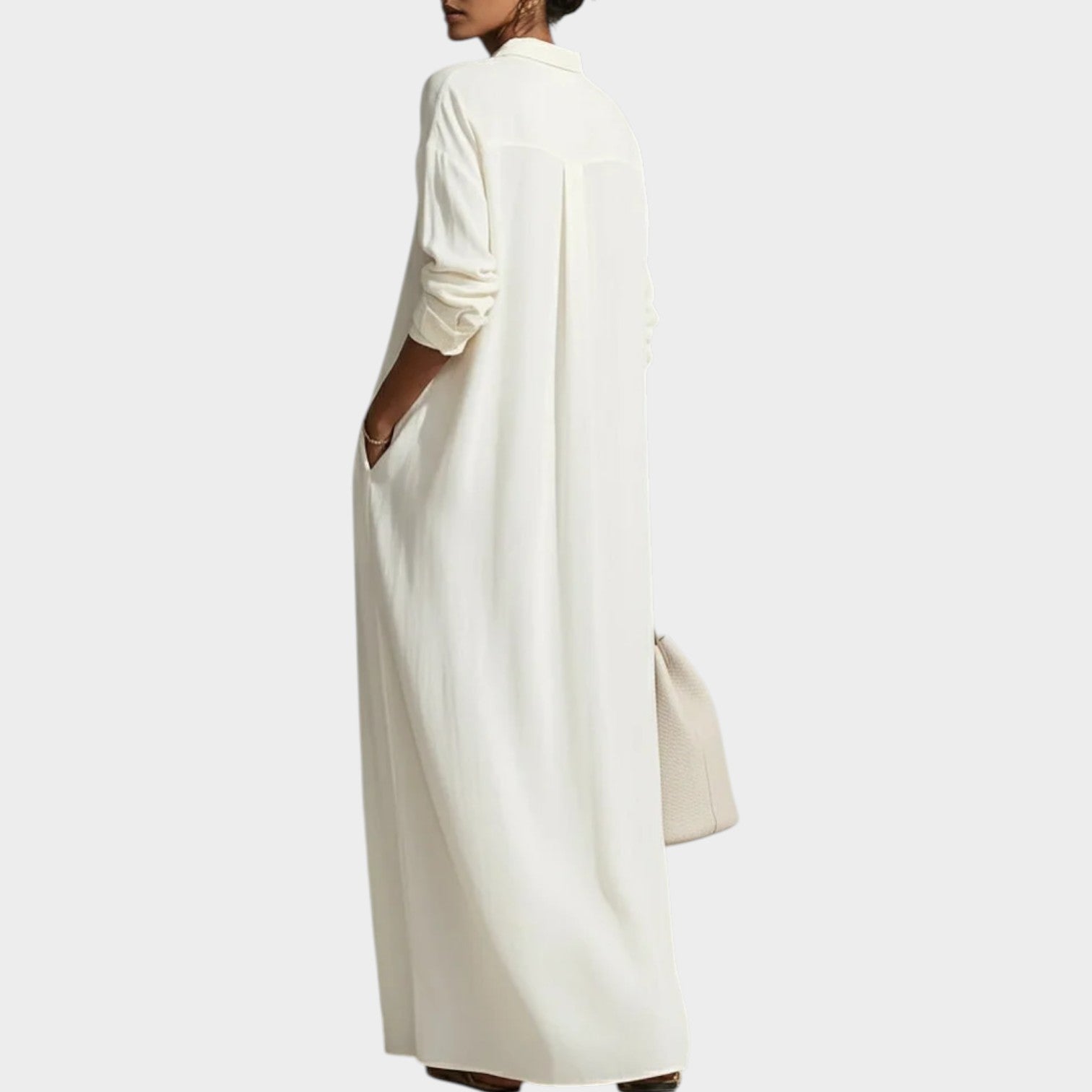 Camila | Maxi Shirt Dress, Relaxed Silhouette