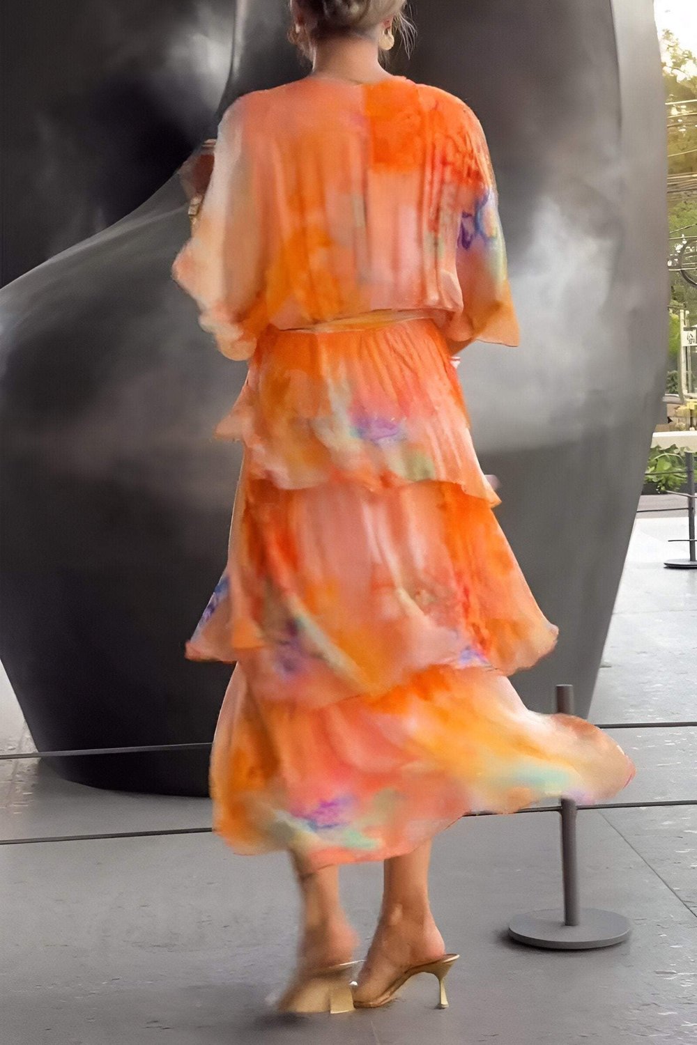 M&H | Tiered Maxi Dress