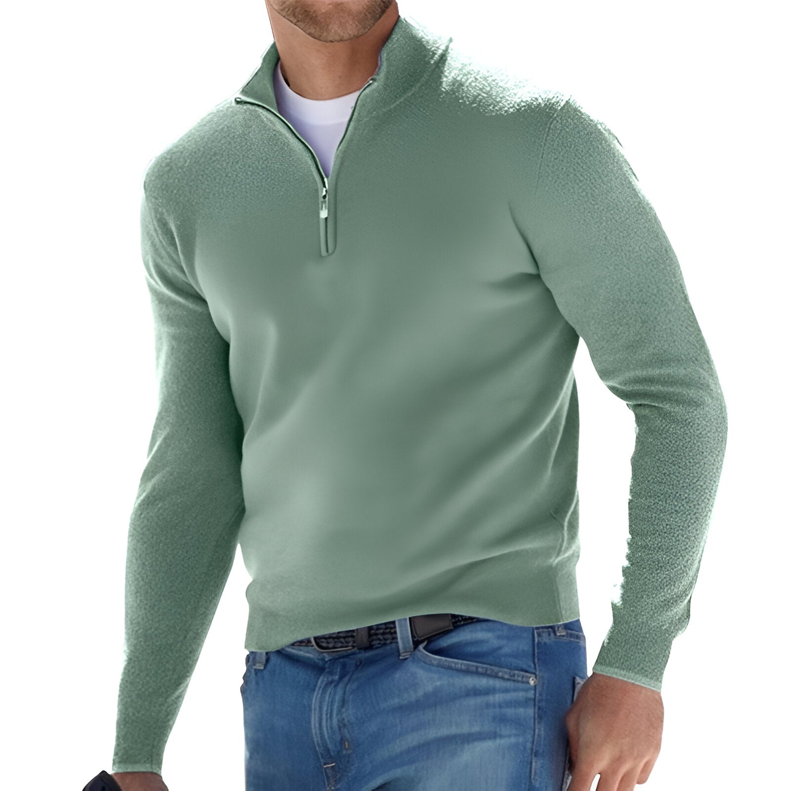 Elmont | Men's Wool Half-Zip Pullover