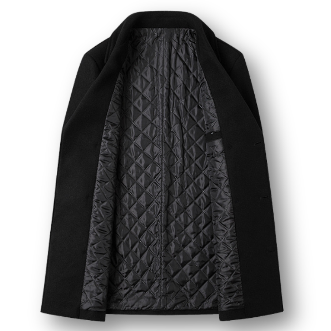 Elmont | Double-Breasted Wool Coat